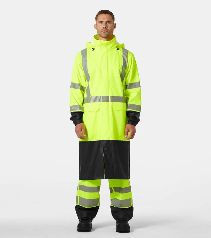Addvis Hi Vis Rain Coat
