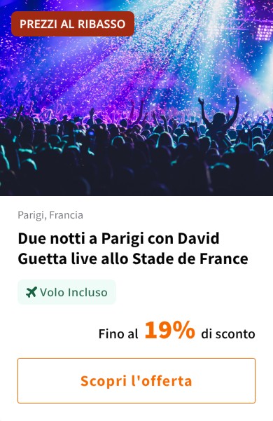 Due notti a Parigi con David Guetta live allo Stade de France