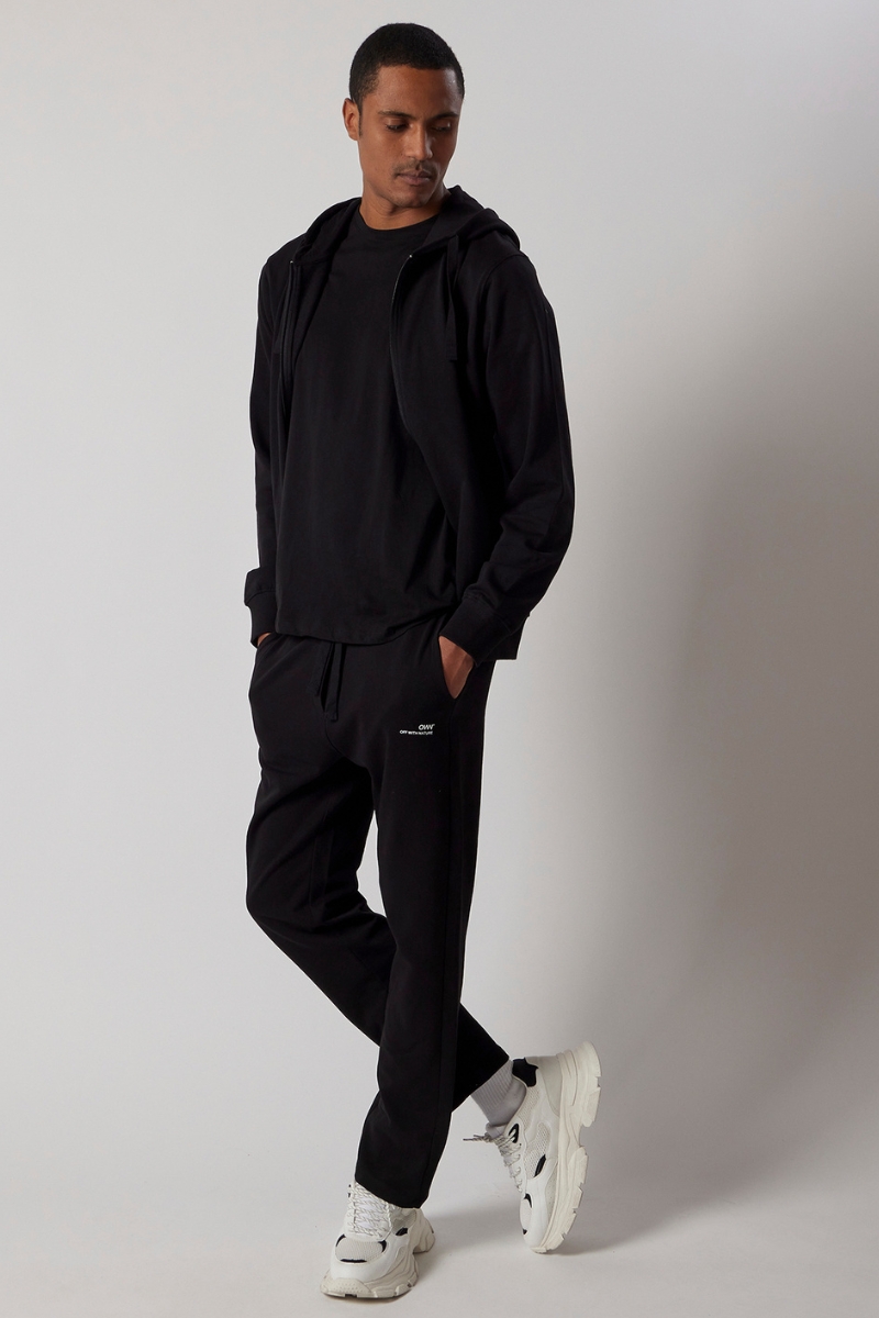 Set Felpa con Cappuccio e Zip + Joggers