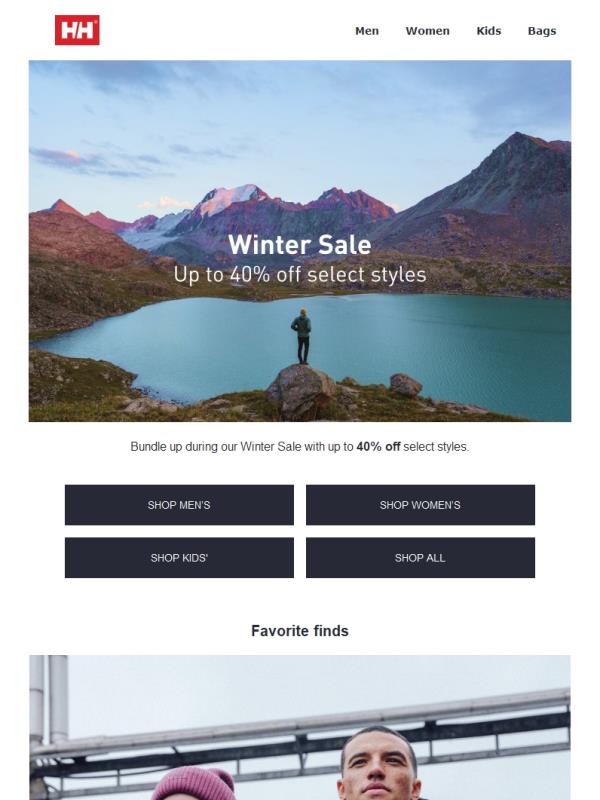 The Winter Sale is live
