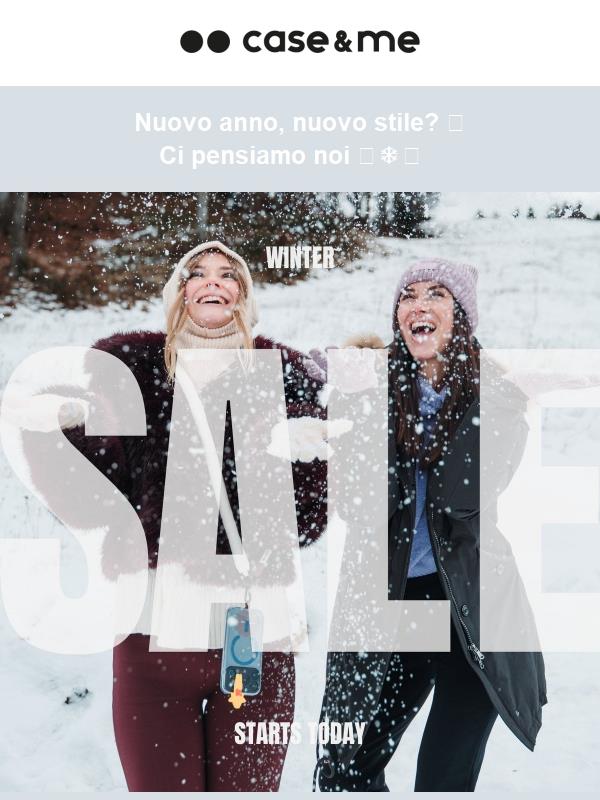 ❄️ -30% I Winter Sales sono finalmente arrivati!