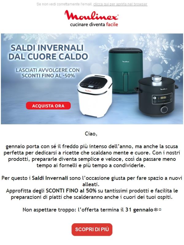 Saldi Invernali, offerte scottanti🔥