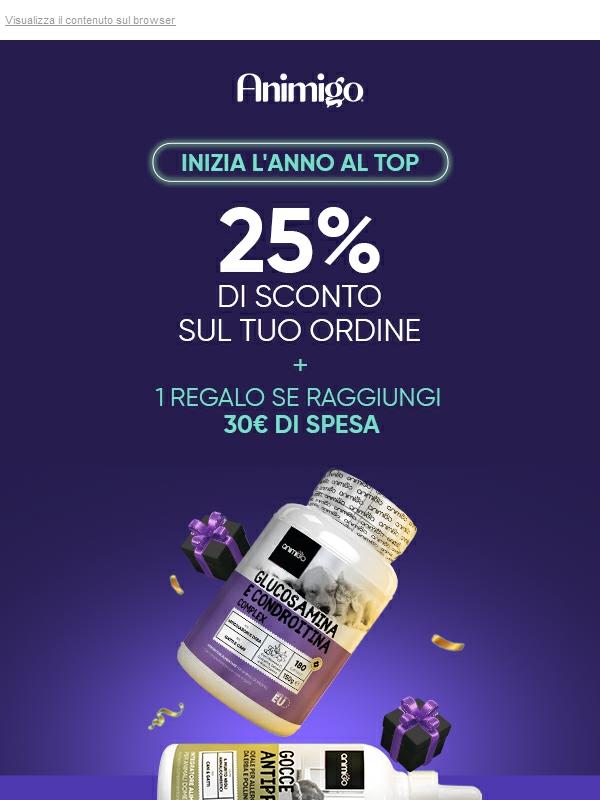 🐕 Inizia L’Anno Con Il 25% Di Sconto Per Il Tuo Amico A 4 Zampe