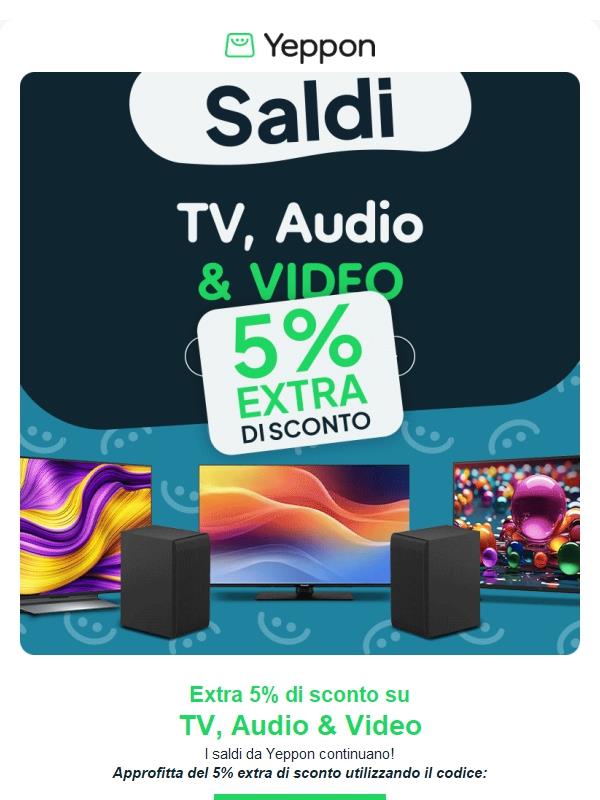 TV & Soundbar: I SALDI CONTINUANO!💰