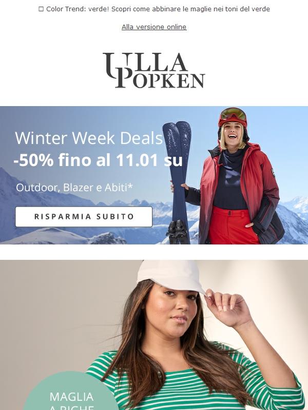 ⏰ Ora in SALDO: giacche, abiti e molto altro con sconti fino al 50%