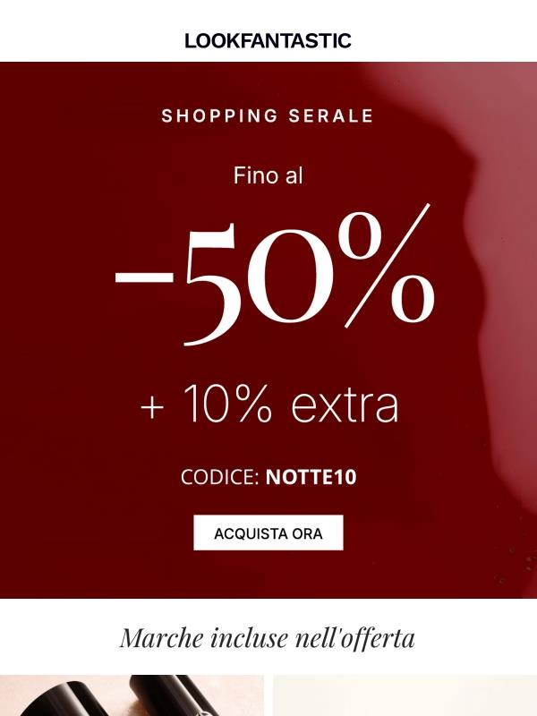 Shopping serale | Fino al 50% di sconto