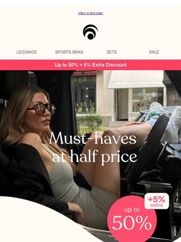 Half Price, Full Comfort. 😍