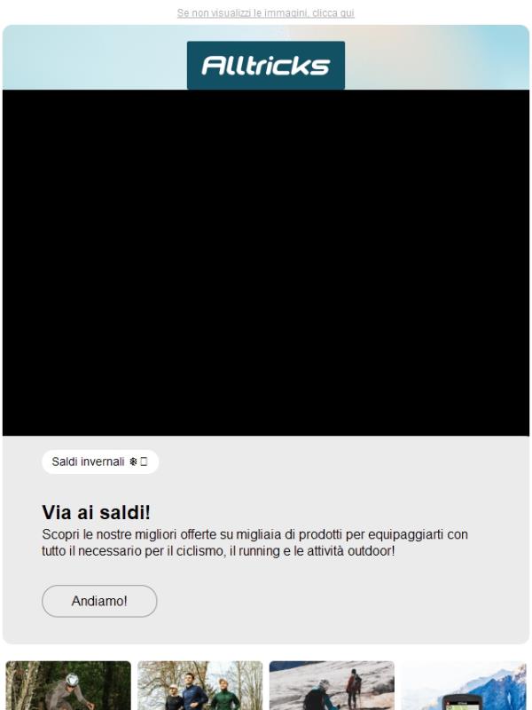 ❄️ SALDI: sono arrivati!