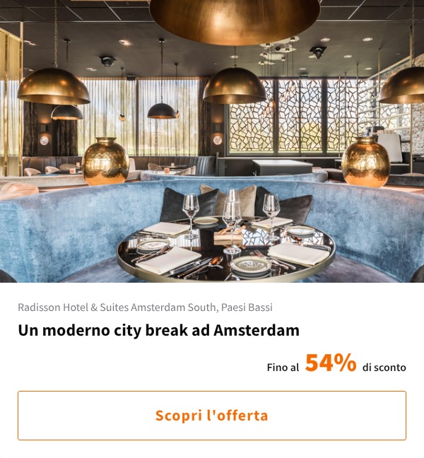 Un moderno city break ad Amsterdam