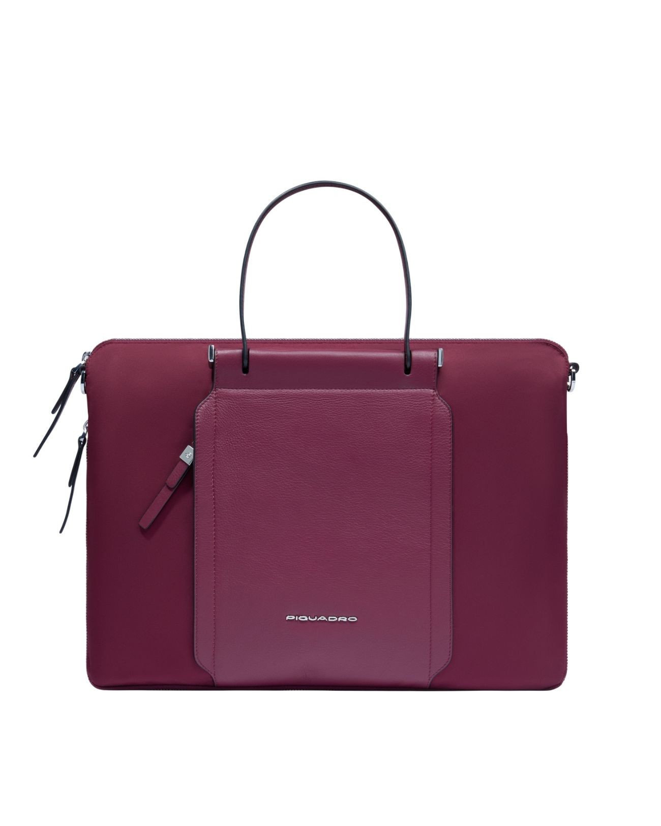 Image of Piquadro – Cartella a 2 manici in pelle espandibile porta pc 15.6'' Circle