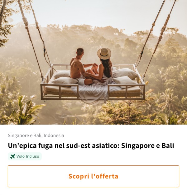 Un'epica fuga nel sud-est asiatico: Singapore e Bali