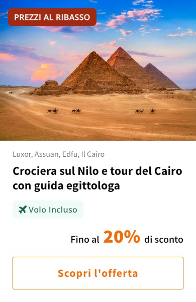 Crociera sul Nilo e tour del Cairo con guida egittologa