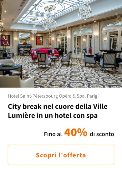 City break nel cuore della Ville Lumière in un hotel con spa