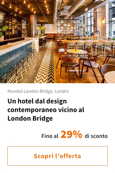 Un hotel dal design contemporaneo vicino al London Bridge