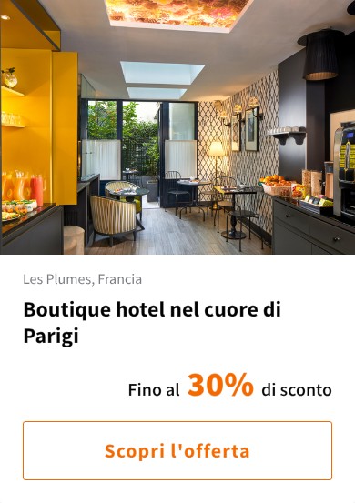 Boutique hotel nel cuore di Parigi