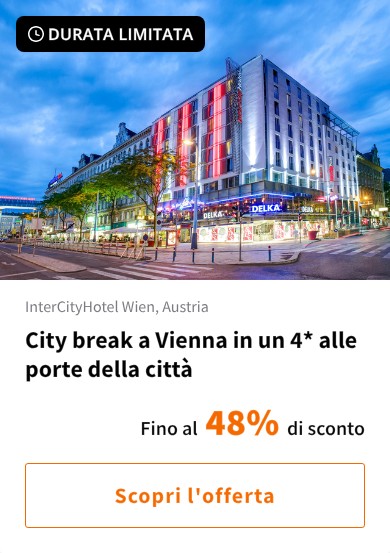 City break a Vienna in un 4* alle porte della città