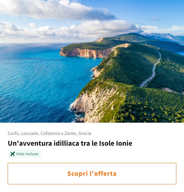 Un'avventura idilliaca tra le Isole Ionie