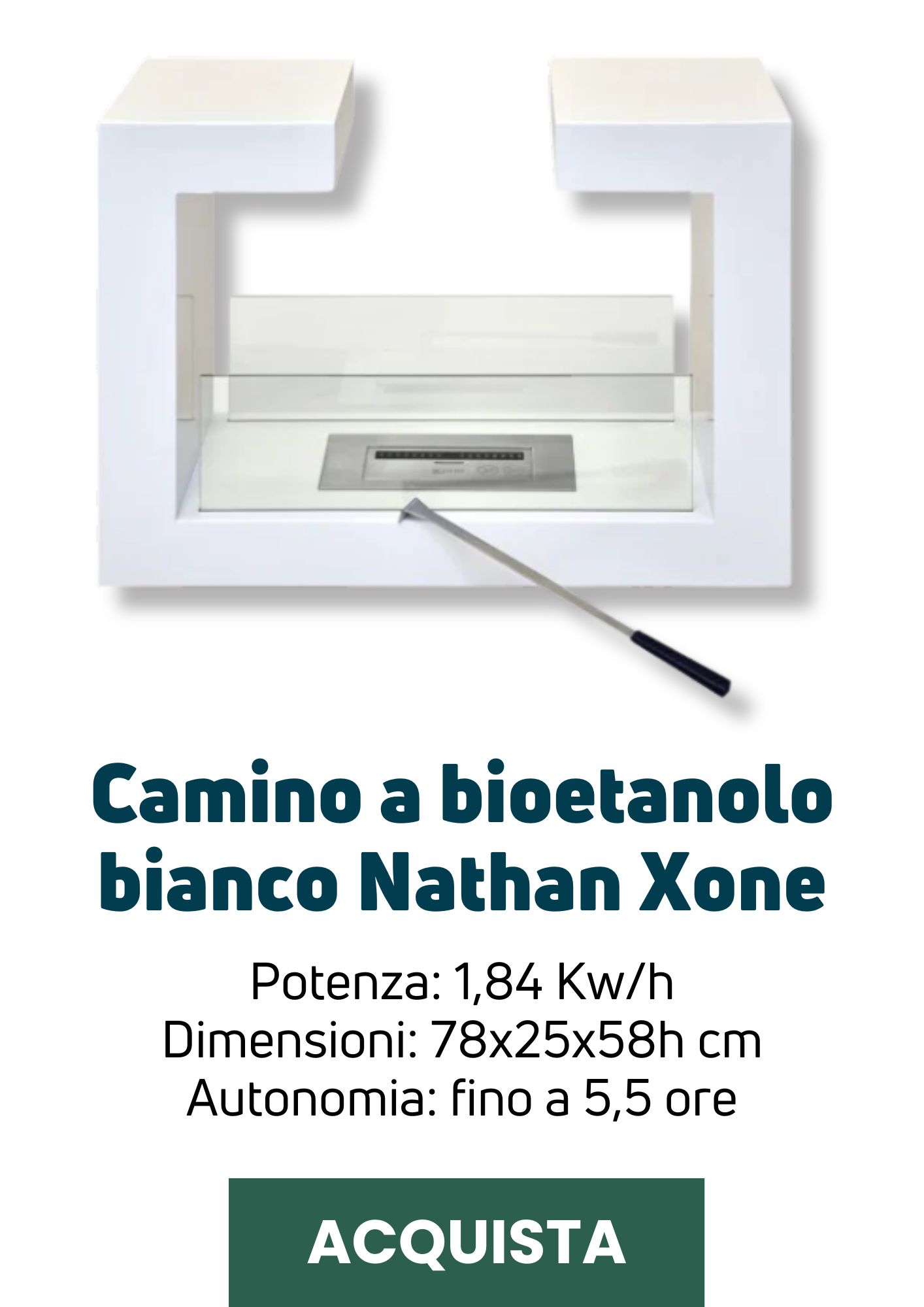 Camino bioetanolo Nathan Xone | Perrone Shop