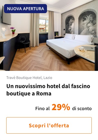 Un nuovissimo hotel dal fascino boutique a Roma