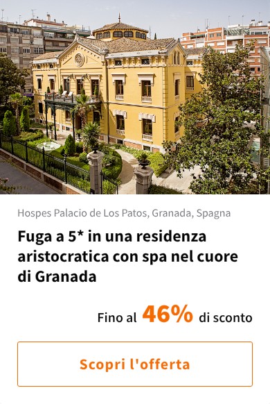 Fuga a 5* in una residenza aristocratica con spa nel cuore di Granada