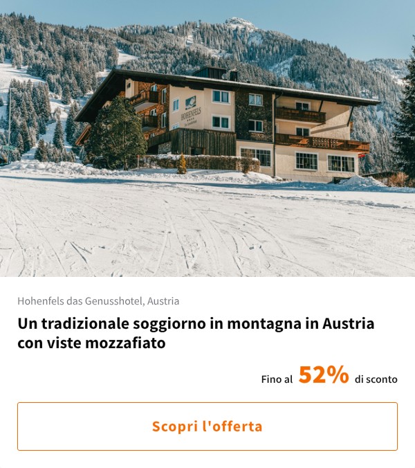 Un tradizionale soggiorno in montagna in Austria con viste mozzafiato