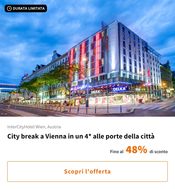 City break a Vienna in un 4* alle porte della città