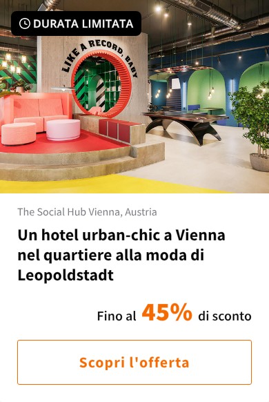 Un hotel urban-chic a Vienna nel quartiere alla moda di Leopoldstadt