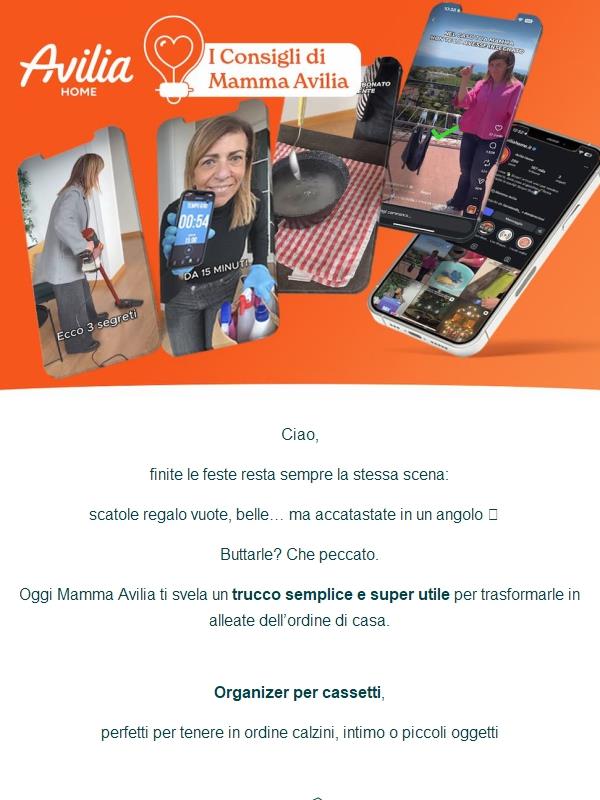 Ciao, non buttare quelle scatole di Natale: Mamma Avilia ti svela il trucco