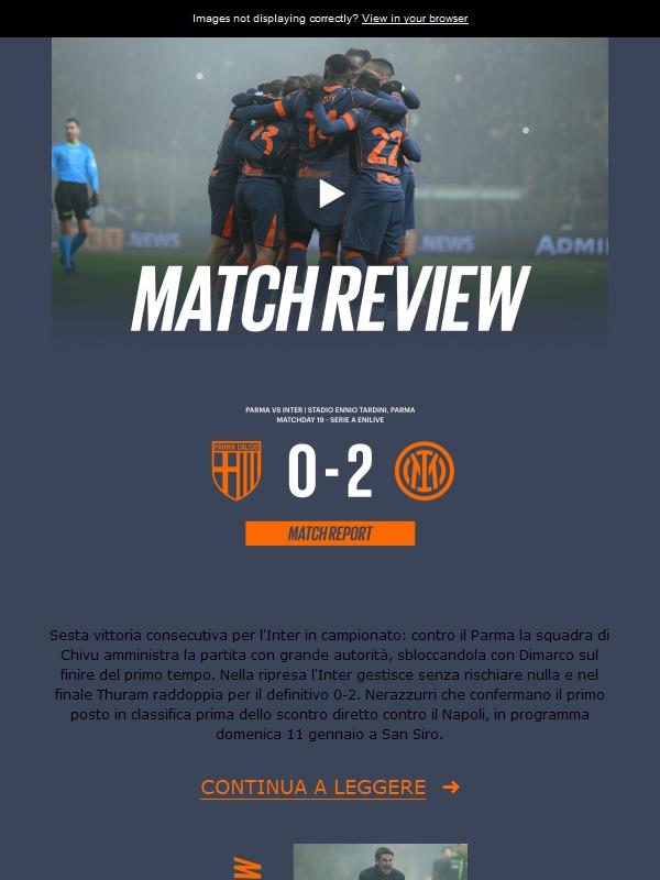 Match review, Parma-Inter 0-2 | Nella nebbia brilla l’Inter