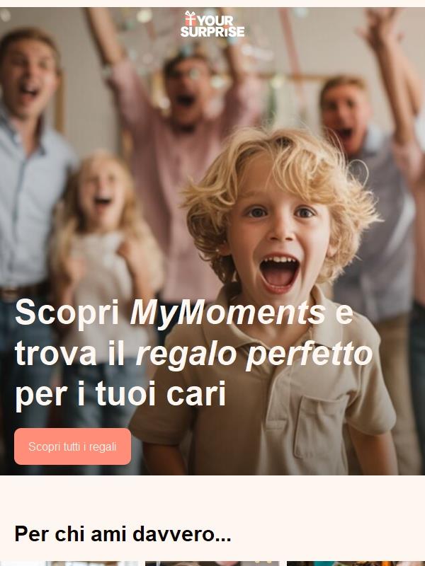 🎈 Sorprendi i festeggiati con un regalo personalizzato