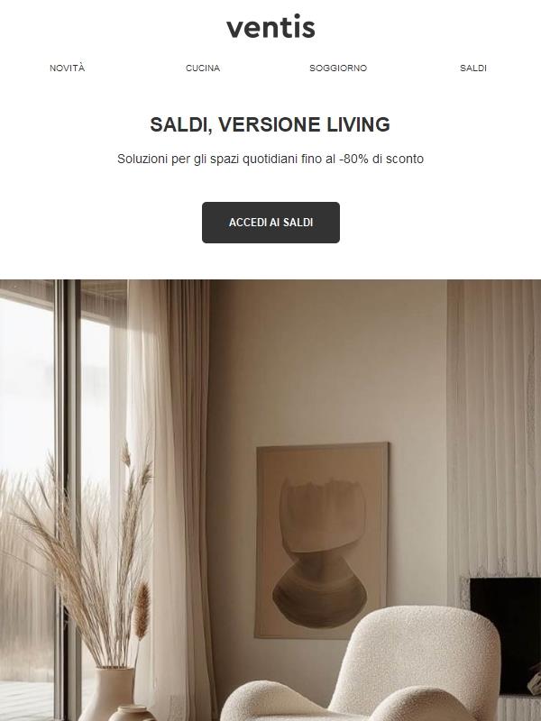 Living in saldo fino al -80%
