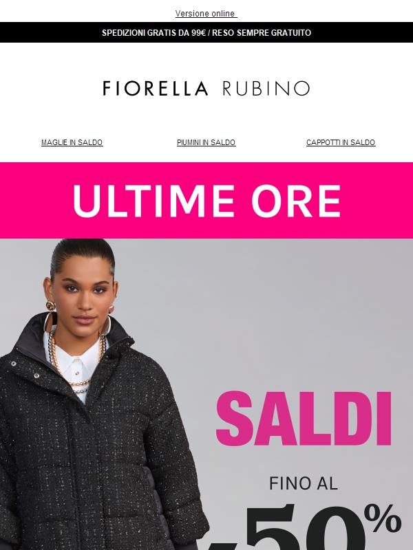 ⏰ULTIME ORE⏰Extra -20% SU TUTTO
