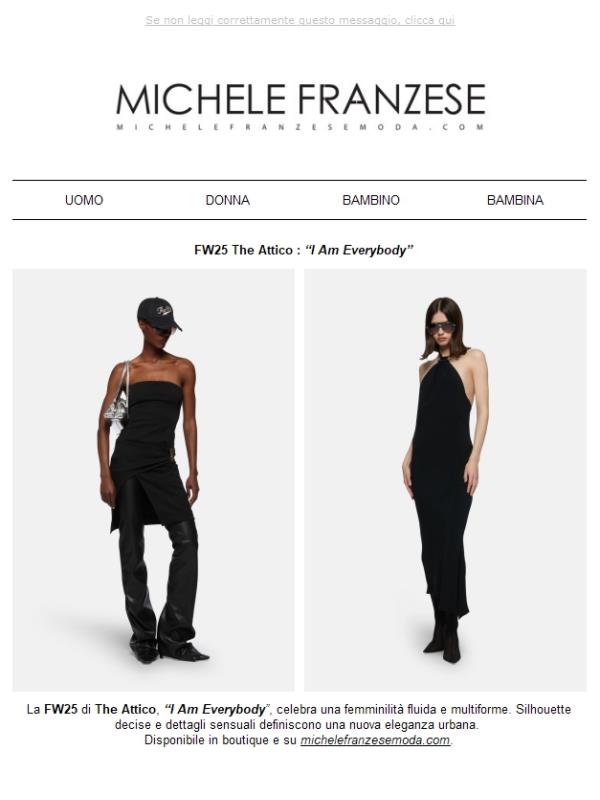 FW25 The Attico : “I Am Everybody”💫