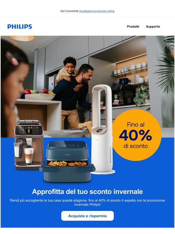 ⛄Saldi Invernali: Risparmia fino al 40%!