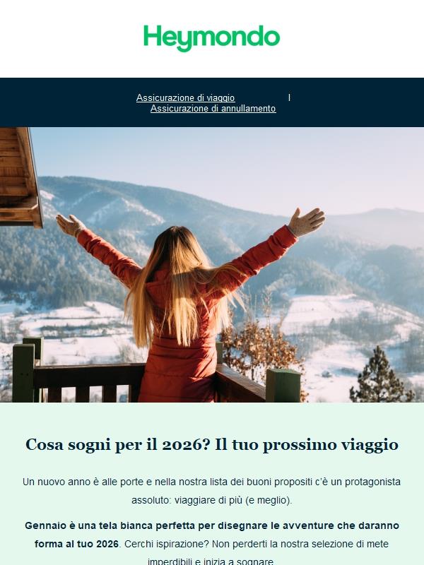 Gennaio: il mese giusto per ripartire!  🌍