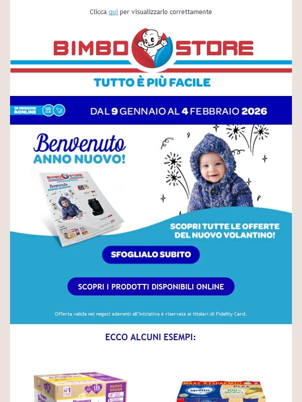 NUOVO VOLANTINO, benvenuto anno nuovo! ❄️