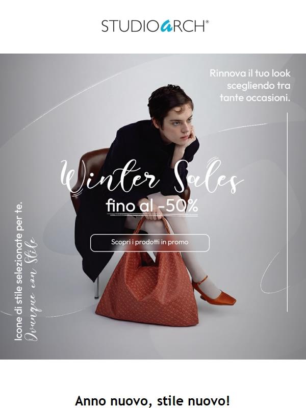 I saldi continuano: fino al -50% off.