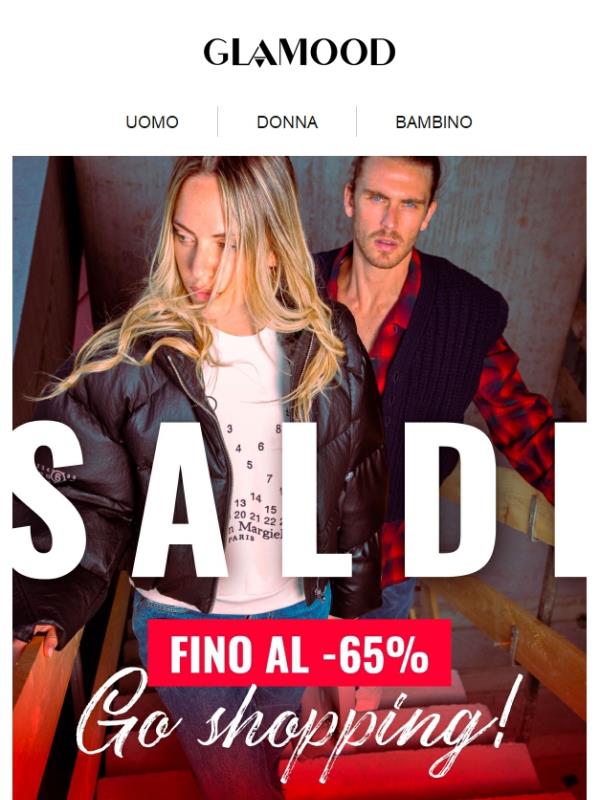 Iniziano i SALDI INVERNALI: FINO AL -65% sul Catalogo!