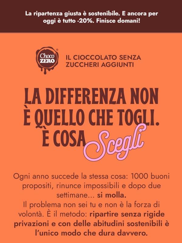 La dieta che funziona non elimina il cioccolato 🍫