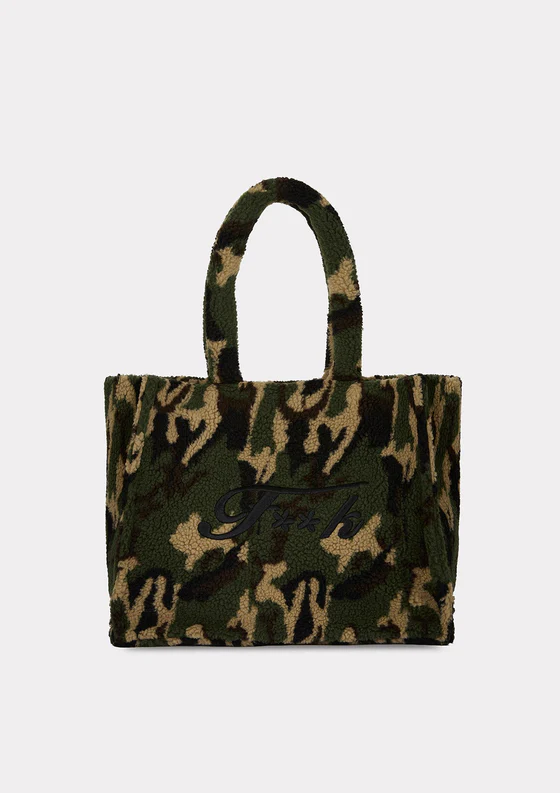 Maxi Bag Donna F**K Verde Militare WW0001-MG