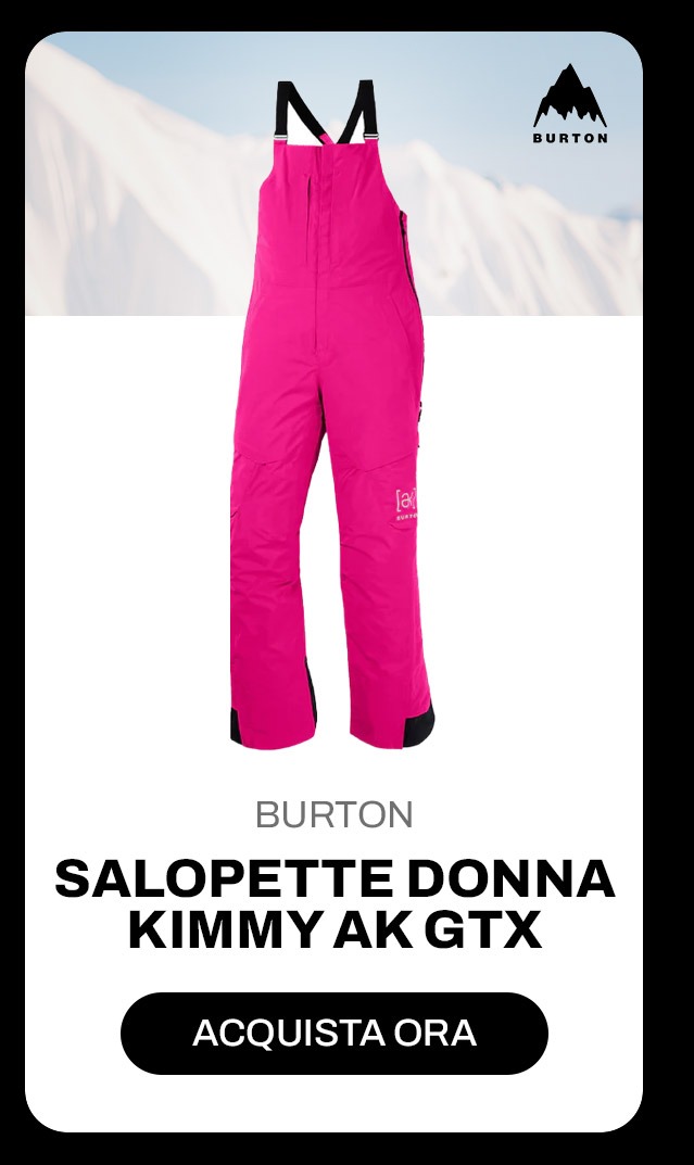Pantalone salopette donna Kimmy AK GTX