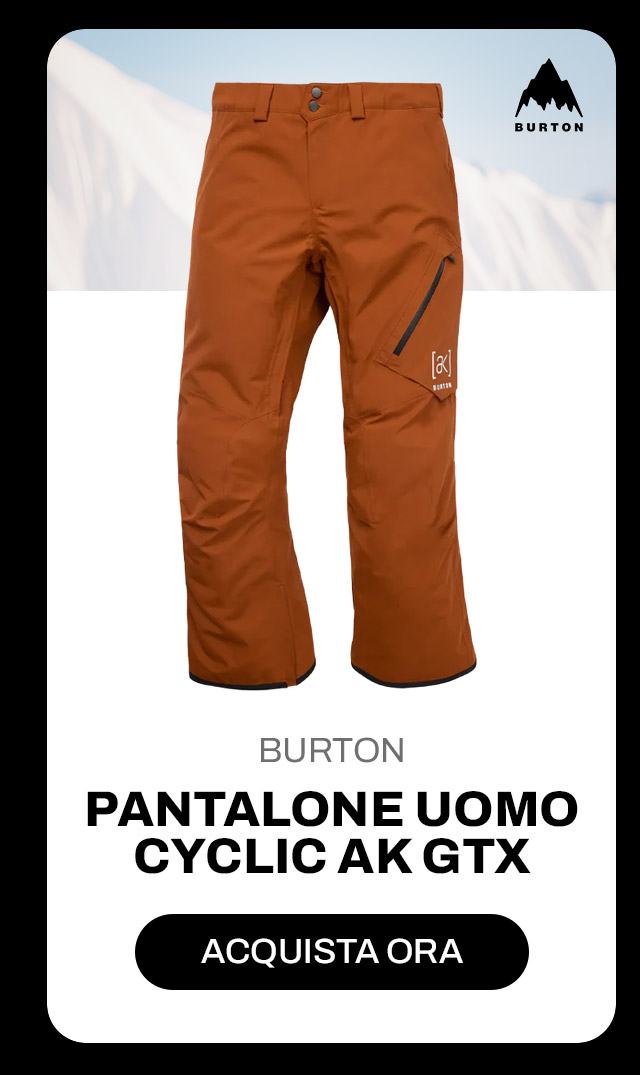 Pantalone uomo Cyclic AK GTX