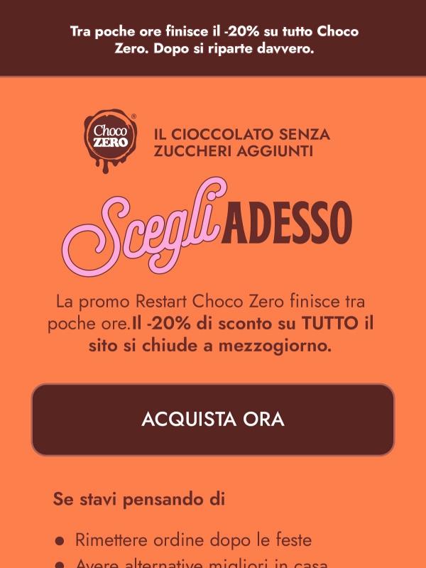 Ultima occasione: se devi farlo, fallo adesso🍫