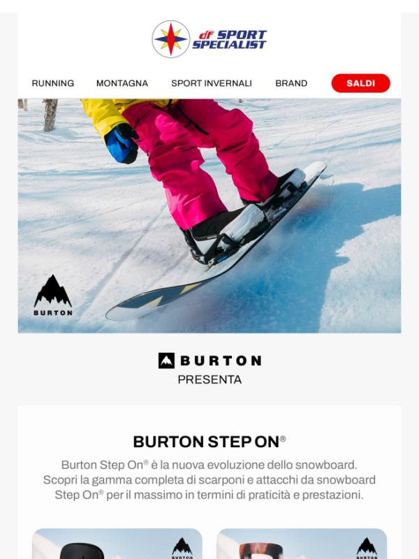 Burton: la nuova evoluzione dello snowboard🏂