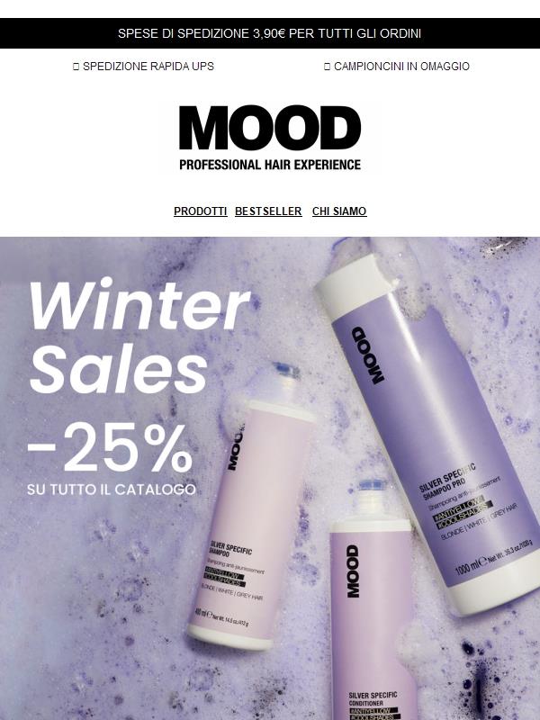 WINTER SALES | -25% SU TUTTO