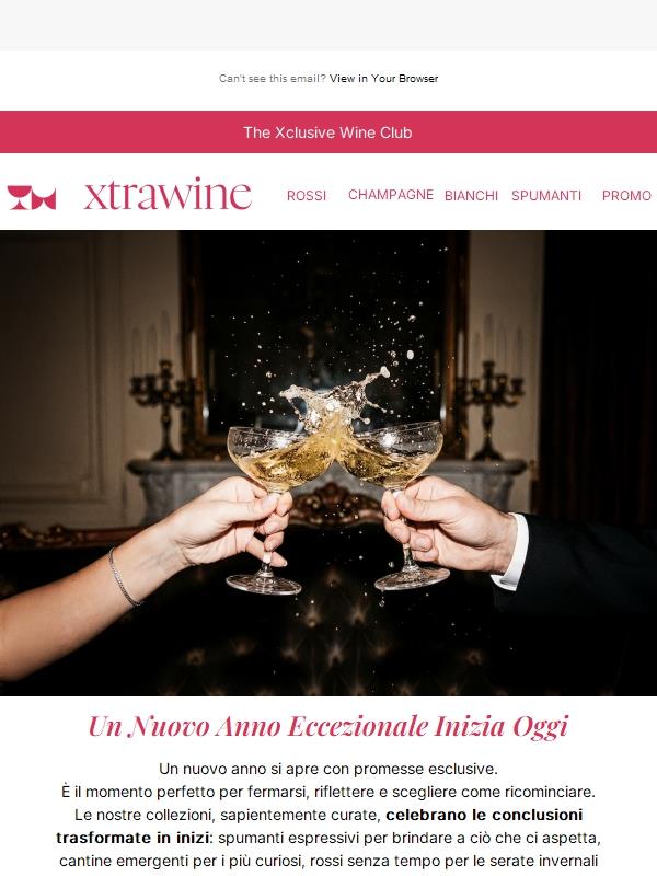 Un nuovo anno eccezionale inizia oggi