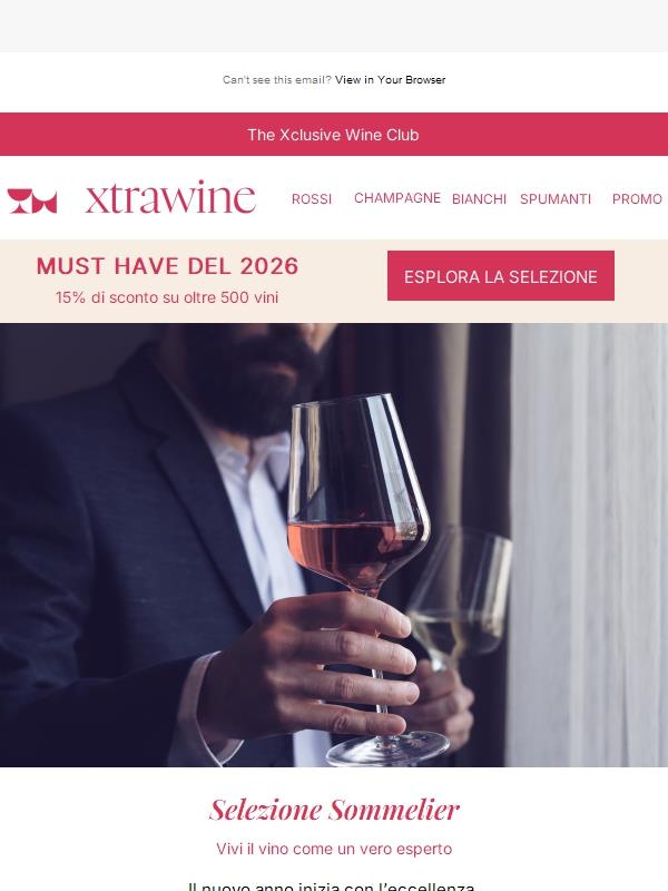 Selezione Sommelier: vivi il vino come un vero esperto