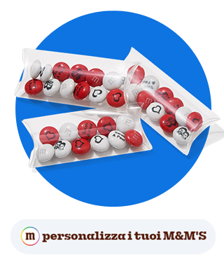 PERSONALIZZA I TUOI M&M'S