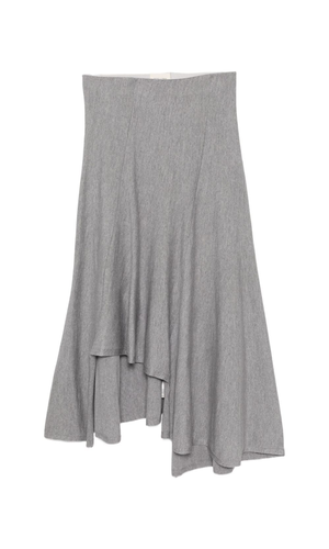 Miranda wool midi skirt