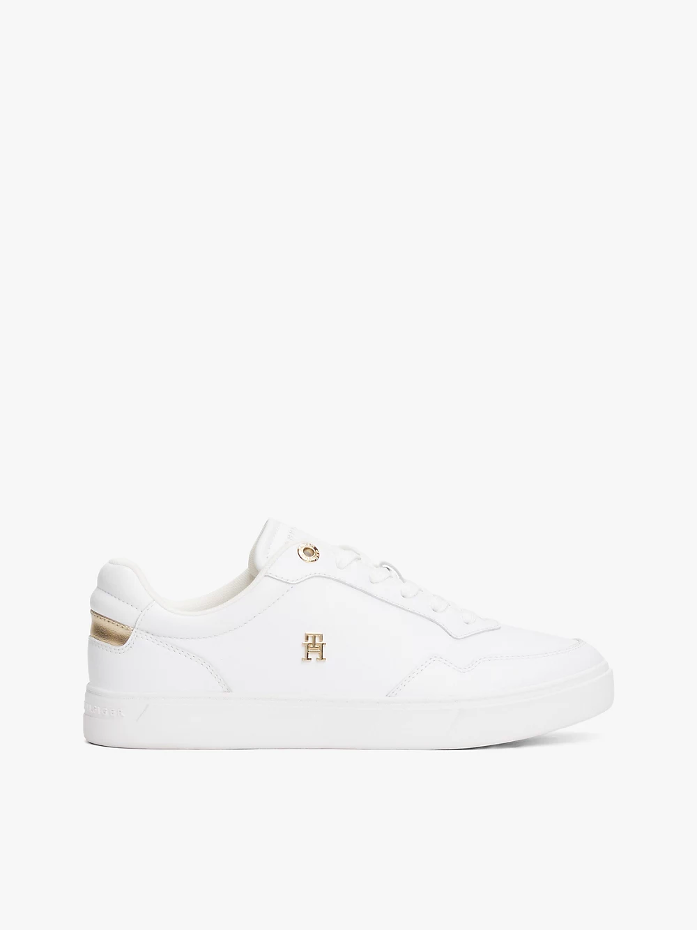 Sneakers sportive in pelle con monogramma TH
